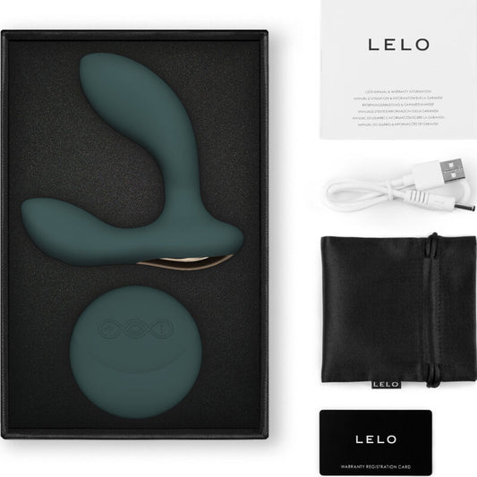 Lelo Hugo 2 Verde Massageador de Próstata Com Controle Remoto