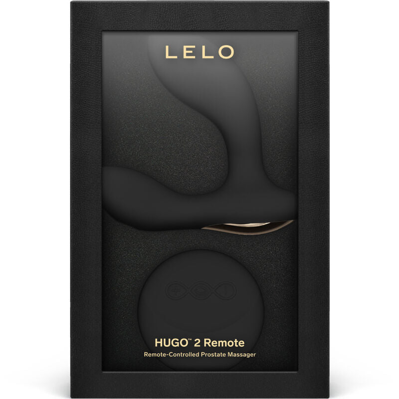 Lelo Hugo 2 Massager de Próstata Controle Remoto Preto