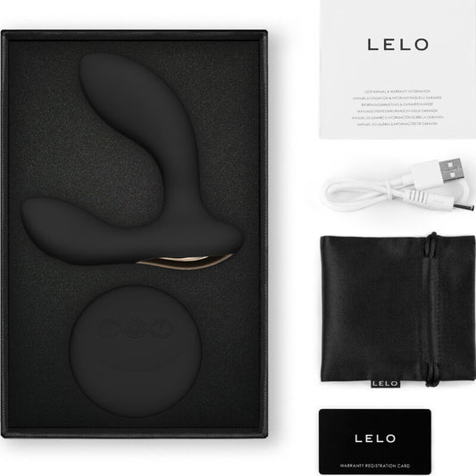Lelo Hugo 2 Massager de Próstata Controle Remoto Preto