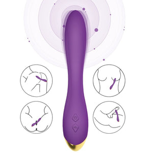 Armony - Flamingo Vibrador Multiposição Roxo