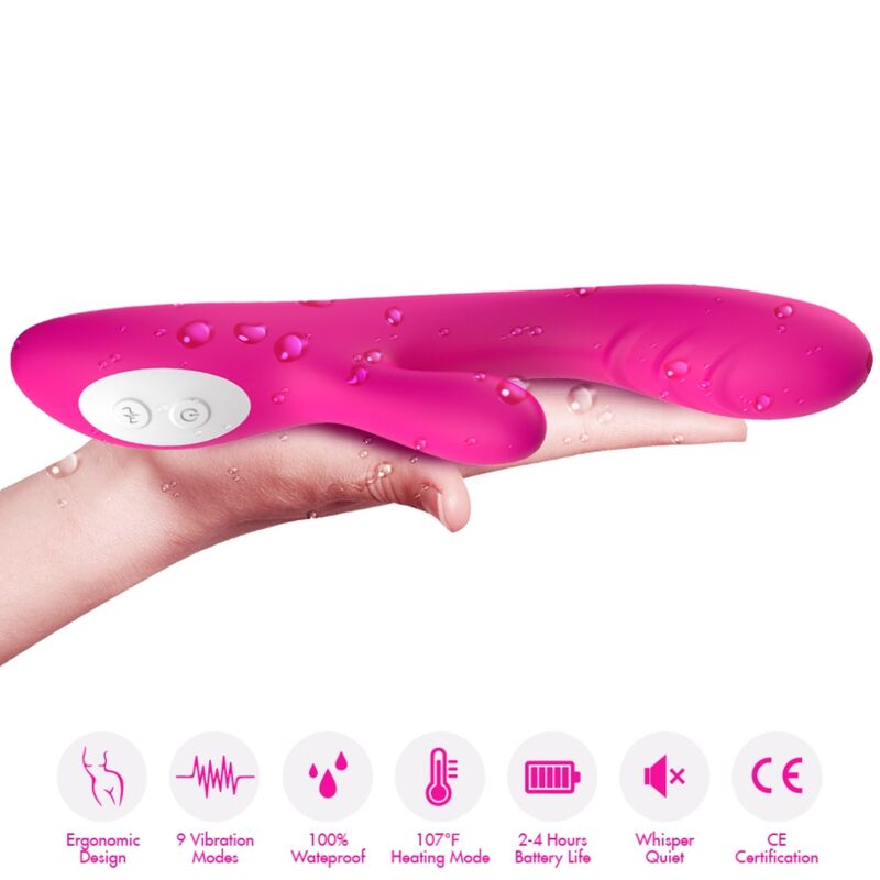 Armony - Vibrador Spark Efeito Calor Fúcsia