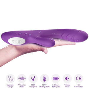Armony - Vibrador Spark Efeito Calor Roxo