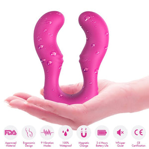 Armony - Vibrador Seraph Duplo Controle Remoto Fúcsia
