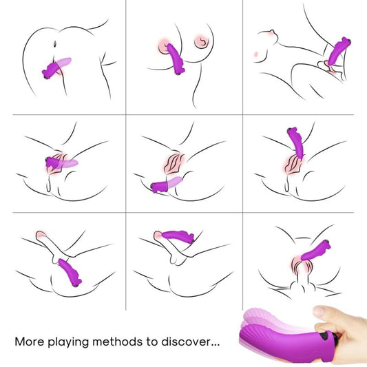 Armony - Aurora Vibrador Dedo Roxo