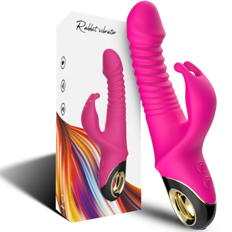 Armony - Zing Dildo Vibrador Coelho Fúcsia