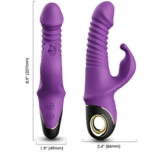 Armony - Zing Dildo Vibrador Coelho Roxo