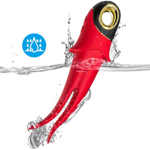 Armony - Shadow Vibrador Dupla Cabeça Provocando Vermelho