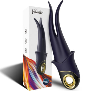 Armony - Shadow Vibrador Dupla Cabeça Provocando Azul
