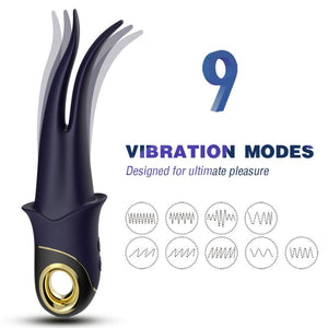 Armony - Shadow Vibrador Dupla Cabeça Provocando Azul