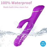 Armony - Dildo Vibrador Coelho Silicone Roxo
