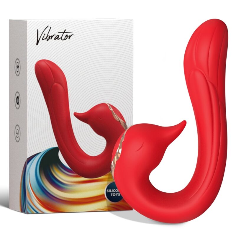 Armony - Vibrador Delfin Multiposição e Efeito de Calor Vermelho
