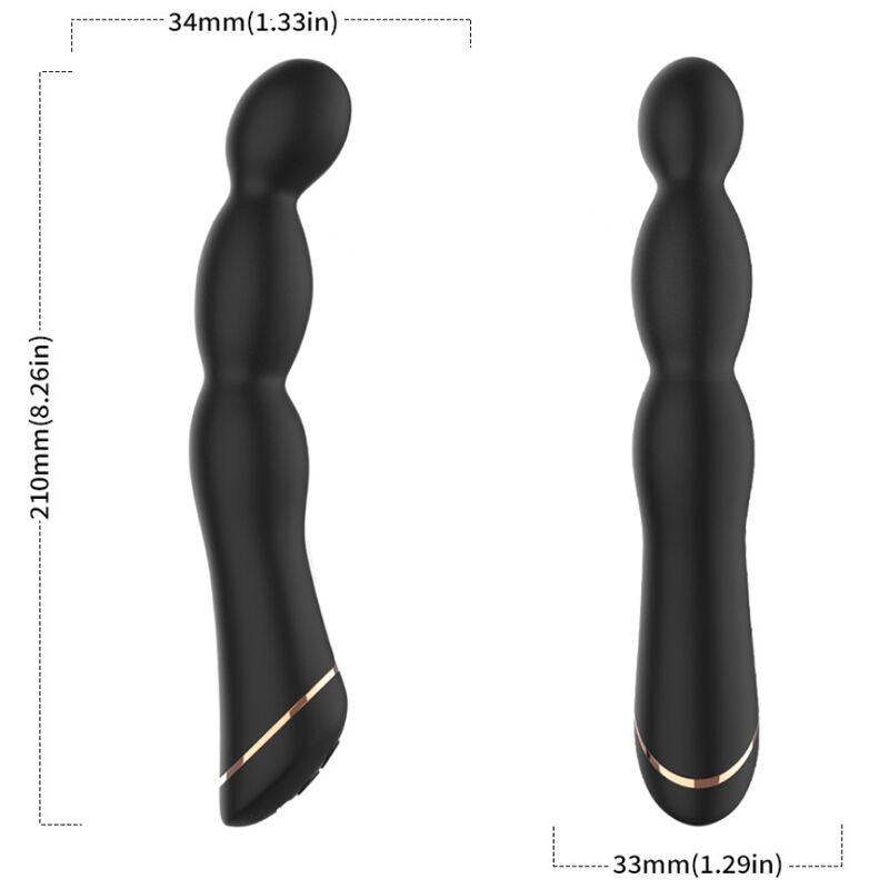Armony - Vibrador Bambu Ajustável Preto