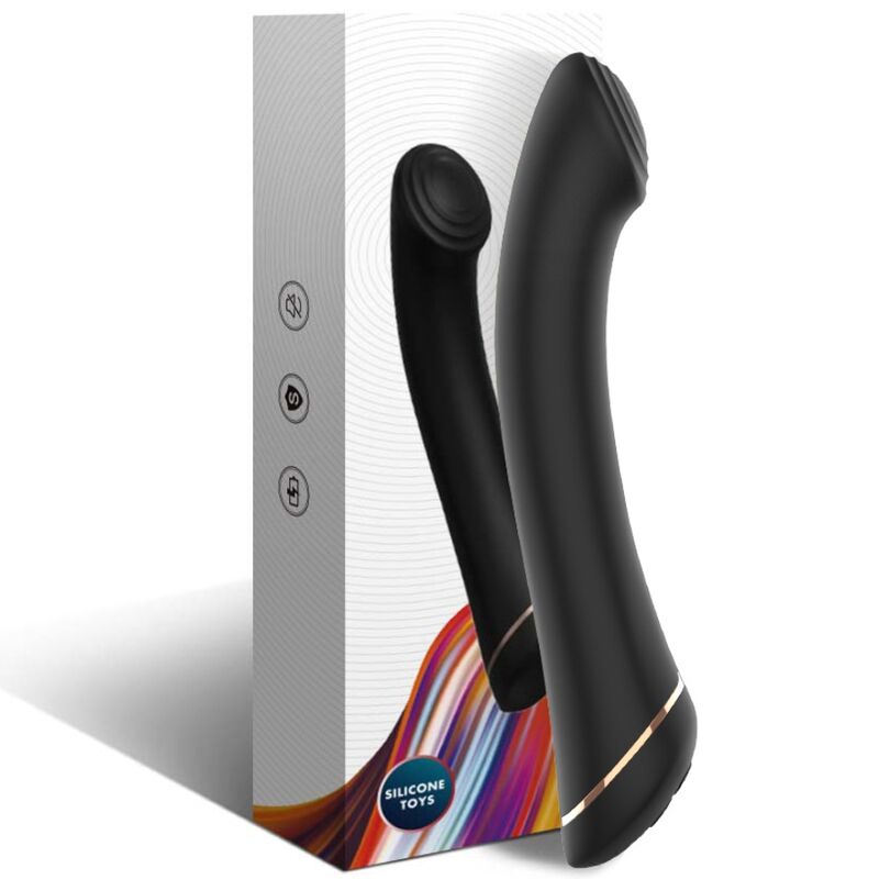 Armony - Vibrador Falt Head Silicone Preto