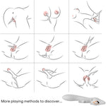 Armony - Elk Vibrador Coelho Curvado Vermelho