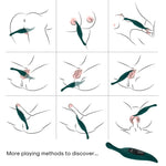 Armony - Estimulador e Vibrador Folha Verde