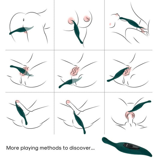 Armony - Estimulador e Vibrador Folha Verde