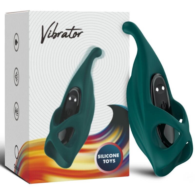 Armony - Estimulador de Dedo e Vibrador Verde