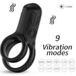 Armony - Vibrador de Anel Duplo Preto