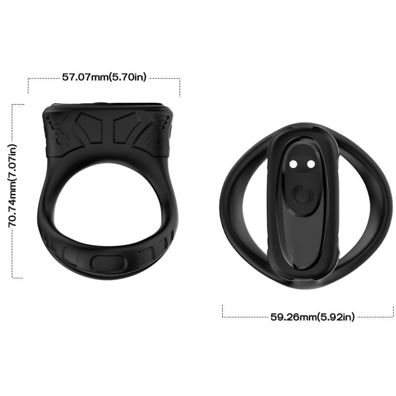 Armony - Vibrador de Anel e Multposição Preto