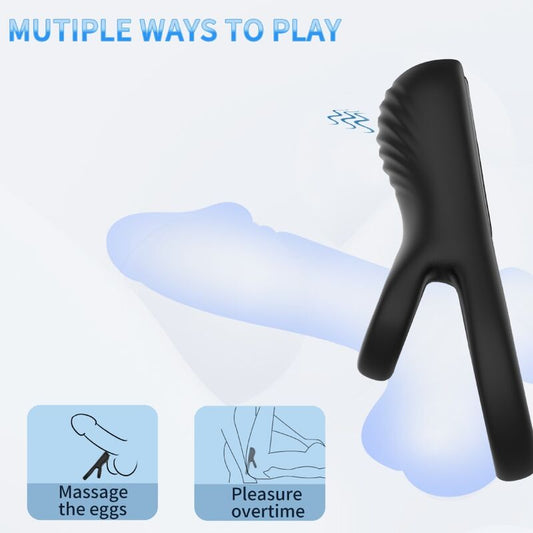 Armony - Vibrador de Anel Duplo Preto