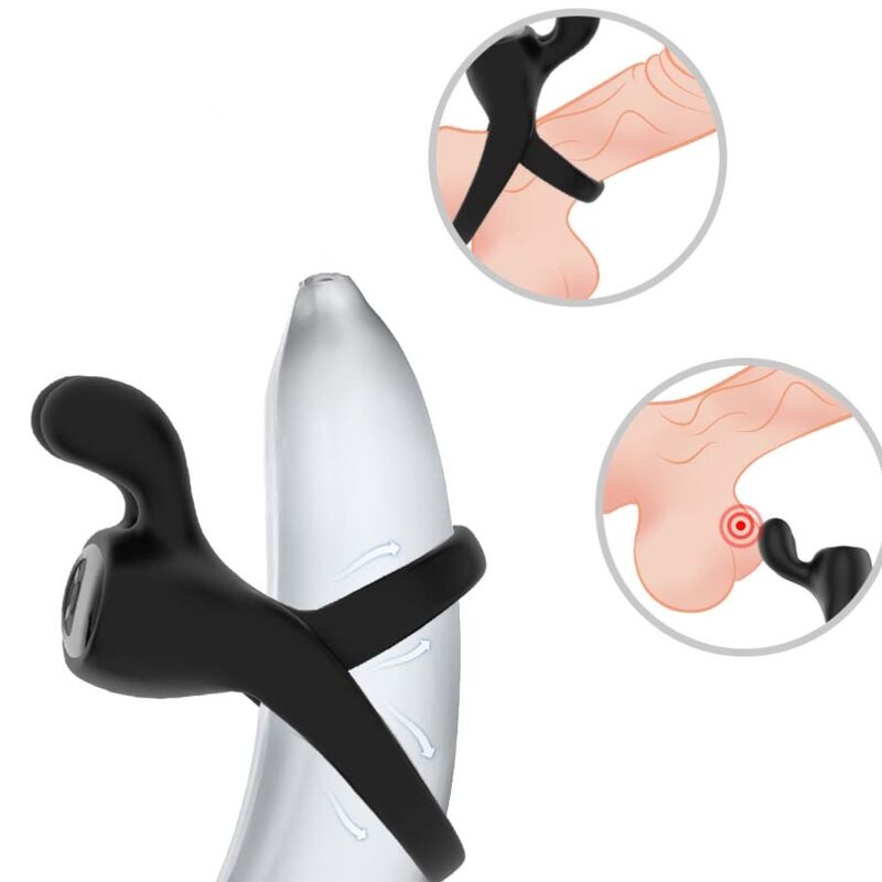 Armony - Anel Vibrador Coelho Preto