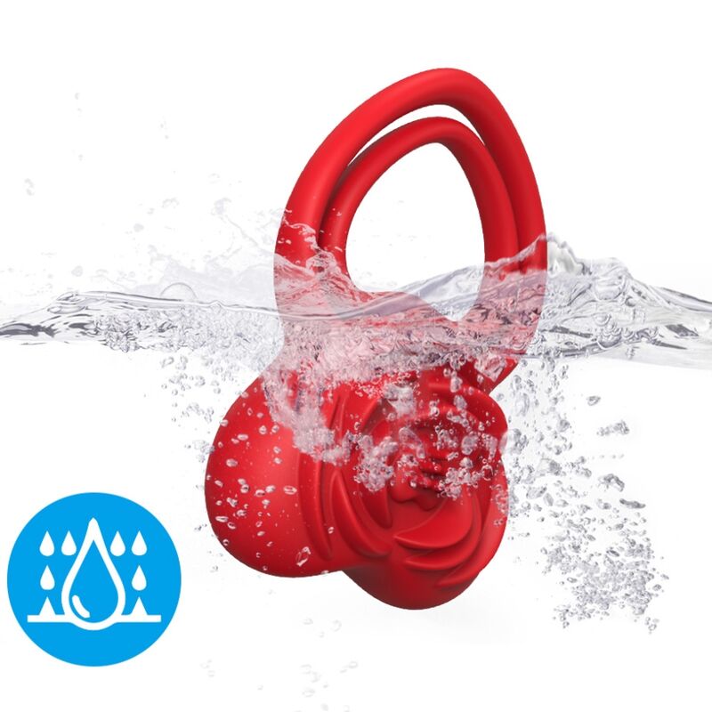 Armony - Anel Vibrador Coração Vermelho