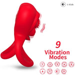 Armony - Anel Vibrador Coração Vermelho