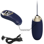 Pretty Love Ovo Vibrante Mina Controle Remoto Azul