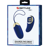 Pretty Love Ovo Vibrante Mina Controle Remoto Azul