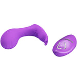 Pretty Love Controle Remoto de Vibração e Pulsação Idabelle Violeta