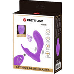 Pretty Love Controle Remoto de Vibração e Pulsação Idabelle Violeta