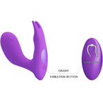Pretty Love Controle Remoto de Vibração e Pulsação Idabelle Violeta