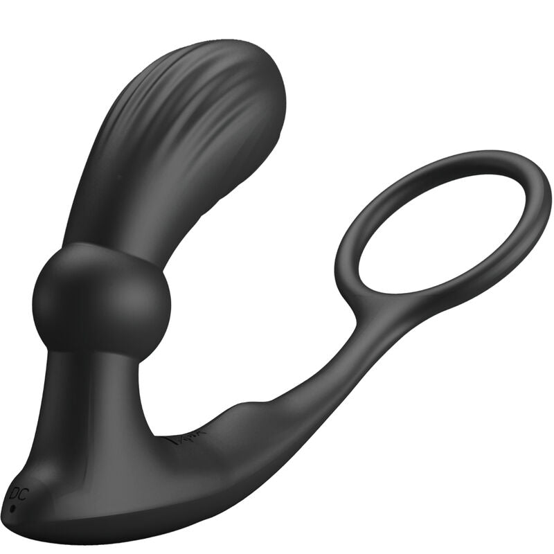 Pretty Love Anel Anal e Vibrador Warren Black