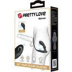 Pretty Love Anel Anal e Vibrador Warren Black