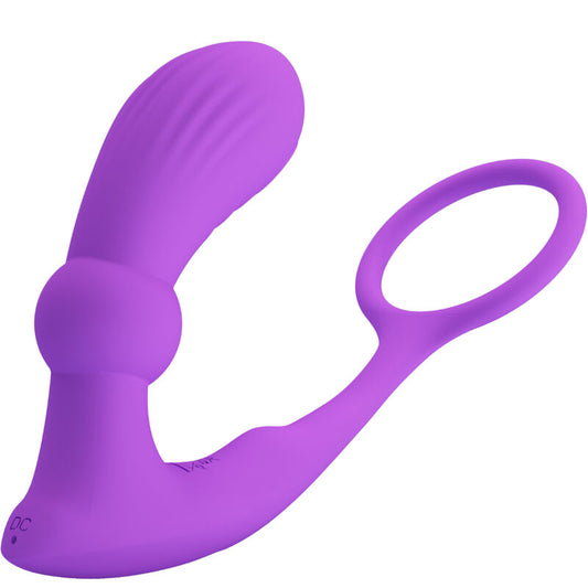 Pretty Love Anel Anal e Vibrador Warren Violet