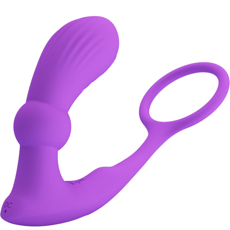 Pretty Love Anel Anal e Vibrador Warren Violet
