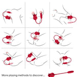 Armony - Roselip Licking Vibrando Clitório e Vibrador Vermelho