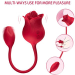 Armony - Vibrador Rosa Con Cola Vermelho