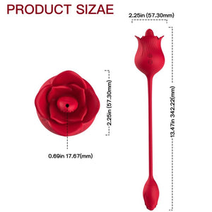 Armony - Vibrador Rosa Con Cola Vermelho