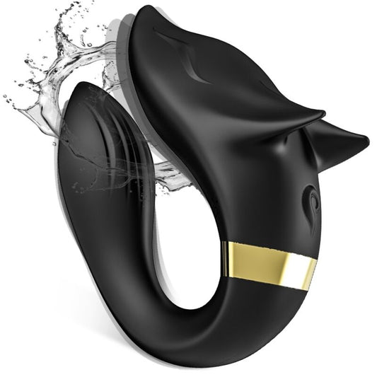 Armony - Vibrador Fox para Casais Controle Remoto Preto