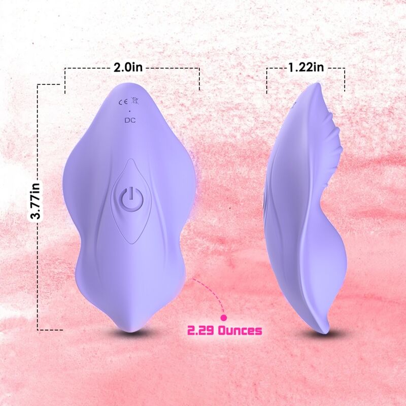 Armony - Whisper Wearable Calças Vibrador de Controle Remoto Roxo