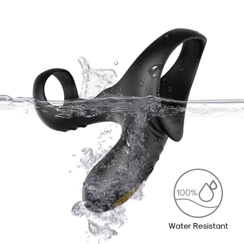 Armony - Anel Vibrador Duplo Ranger para Casais Preto