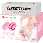 Pretty Love Bala Vibrante Caixa Mágica e Estimulador Rosa