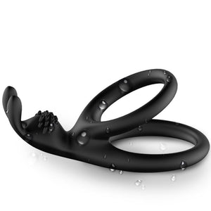 Armony - Anel de Coelho Duplo Tensy Preto