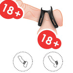 Armony - Anel Elástico Duplo Dualring Preto