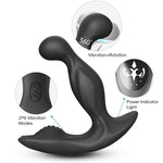 Armony - Bat King Vibrador Anal Próstata Rotator Controle Remoto Preto