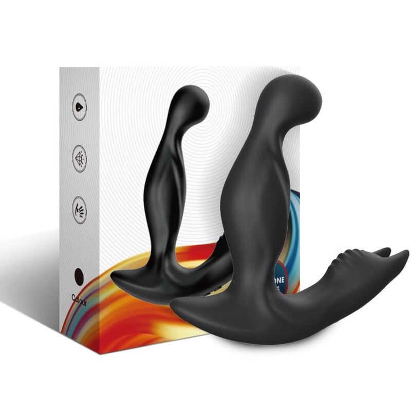 Armony - Bat King Vibrador Anal Próstata Rotator Controle Remoto Preto
