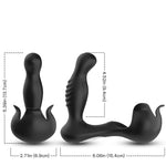 Armony - Vibrador Surround Anal e Estimulador Testiculos Controle Remoto Preto