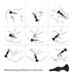 Armony - Vibrador e Plug Anal Controle Remoto Preto