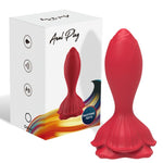Armony - Vibrador Rosa e Plug Anal Pequeno Controle Remoto Vermelho